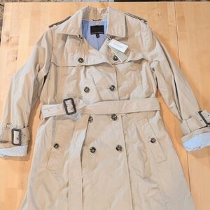 NWT Banana Republic Khaki Trench Coat